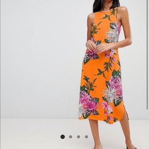 Warehouse chrysanthemum cami dress